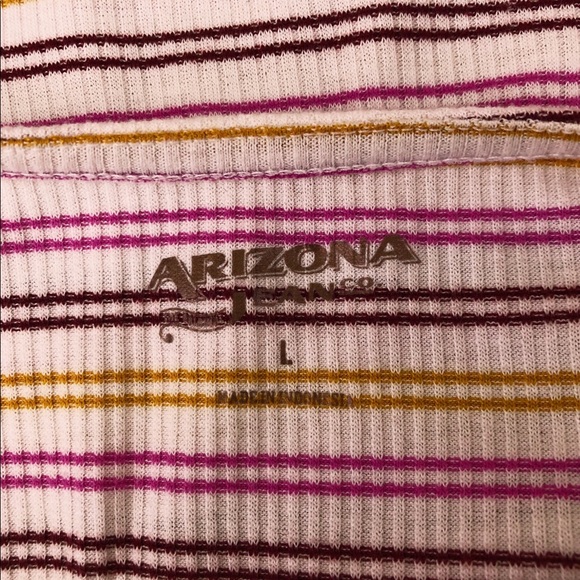 Arizona Jean Co. | Striped Lace-Up Shirt - Picture 4 of 5